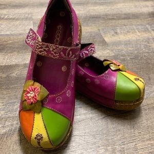 Socofy Sz 36 Boho Mary Jane Shoes - U.S Sz 6